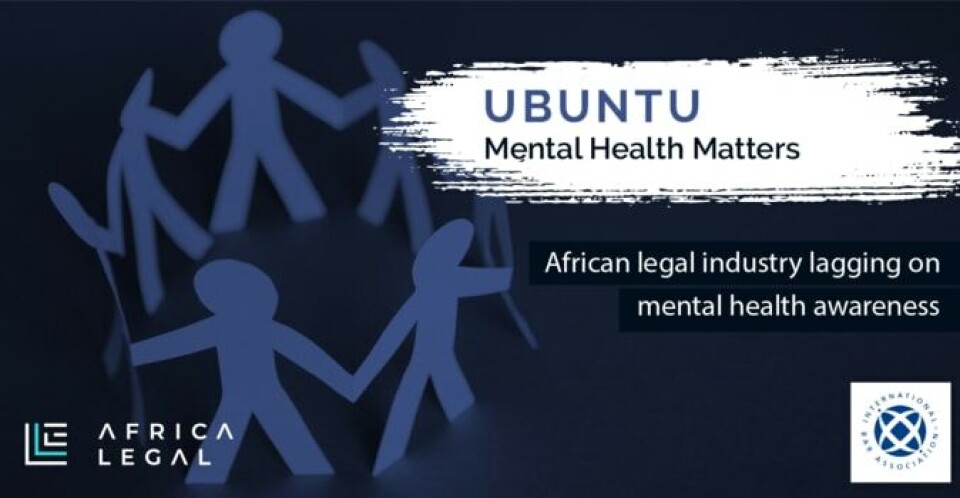 African legal industry lagging on mental health awareness