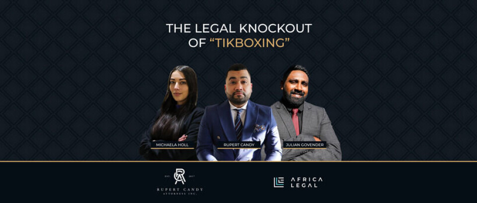 The legal knockout of “Tikboxing”