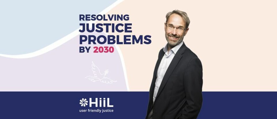 Resolving justice problems by 2030