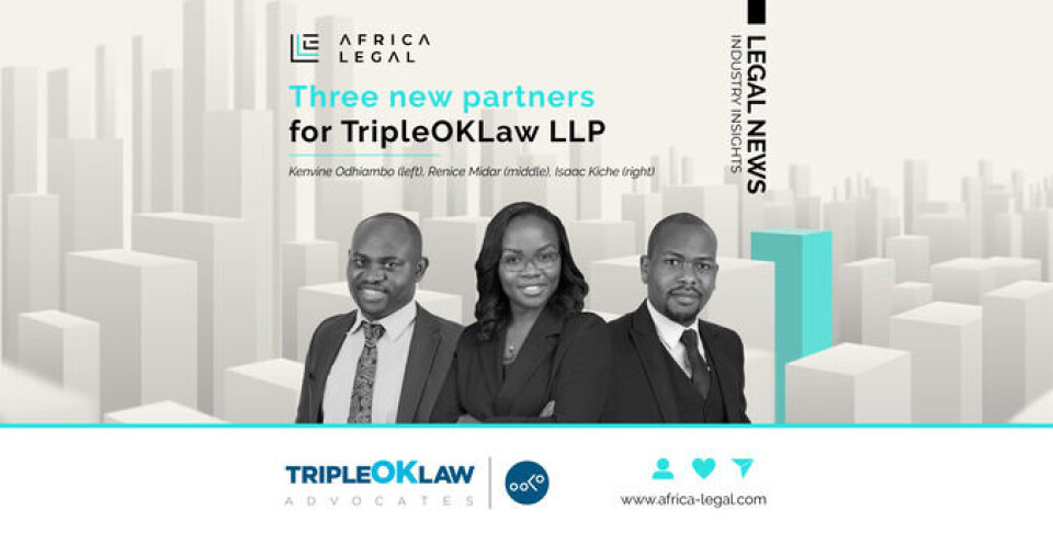 Three new partners for TripleOKLaw LLP