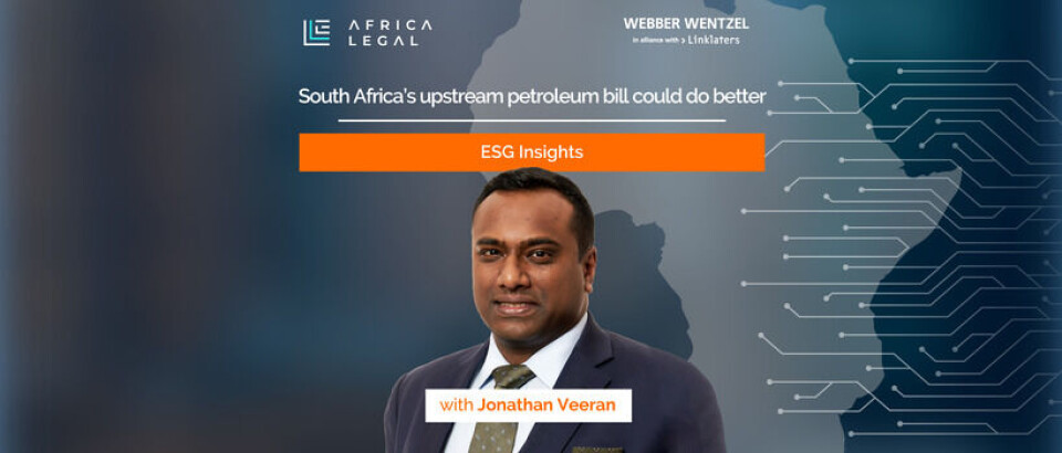 South Africa’s Upstream Petroleum Bill could do better