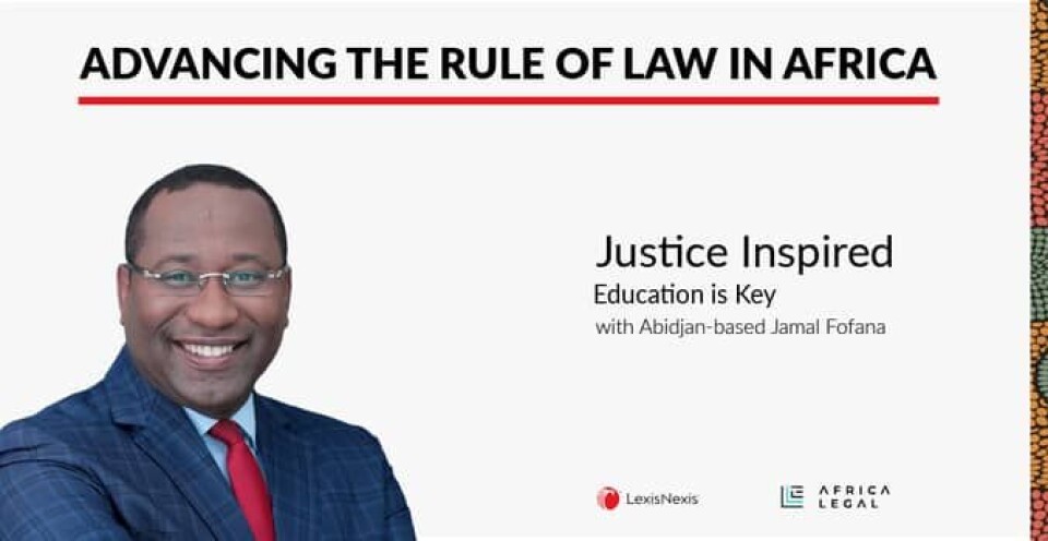 Justice inspired: Education is key