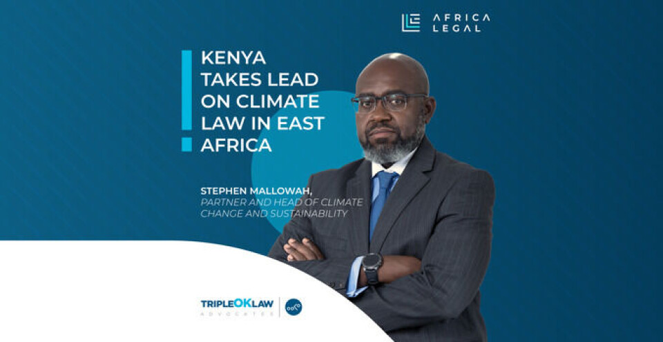 Kenya takes lead on climate law in East Africa