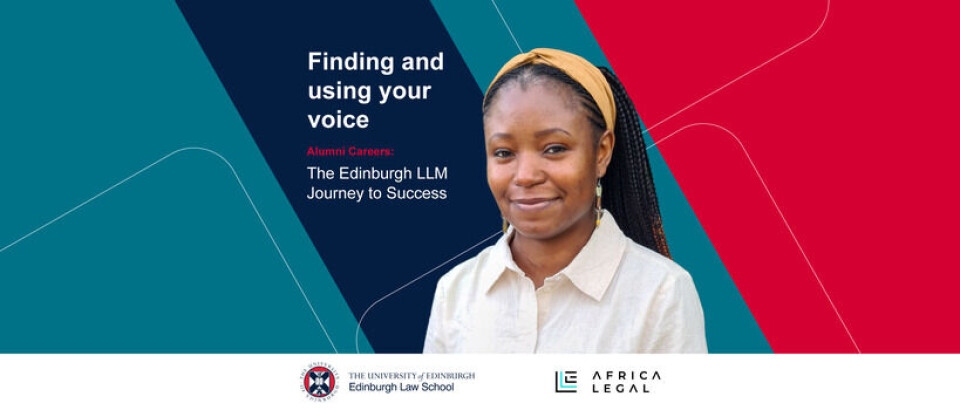 Finding and using your voice