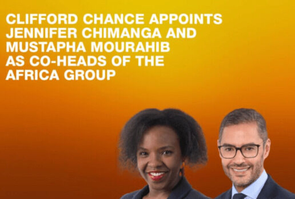 New Africa heads for Clifford Chance