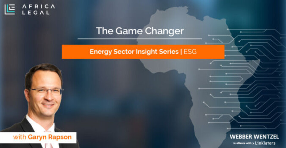 ESG - The Game-Changer