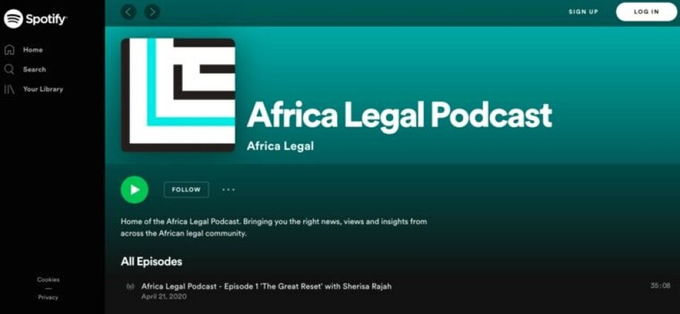 New: Africa Legal Podcasts
