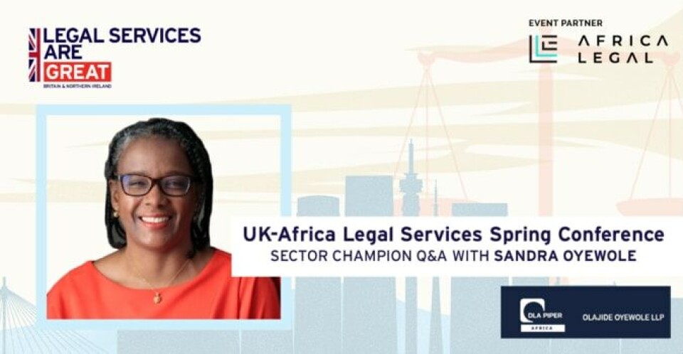 MOJ Sector Champion - Sandra Oyewole