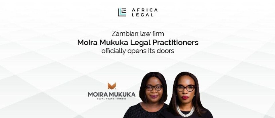 Zambian law firm Moira Mukuka Legal Practitioners Opens