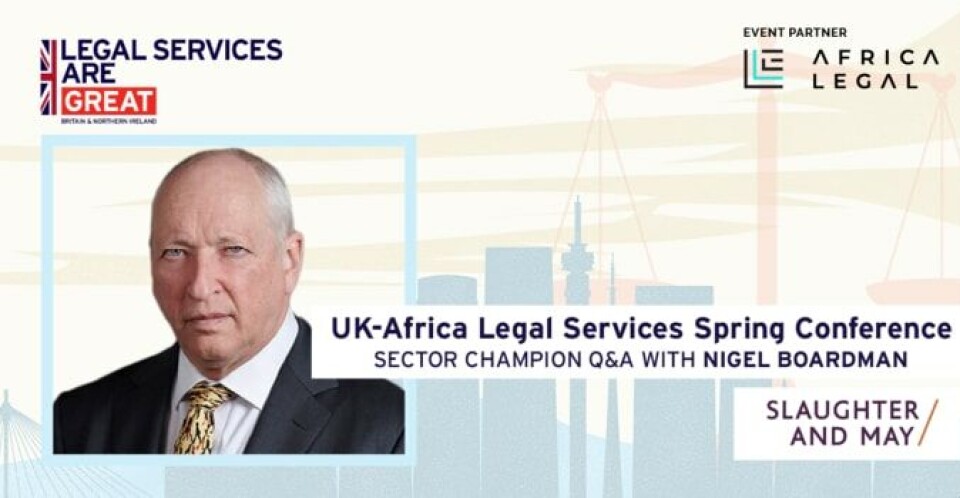 MOJ Sector Champion - Nigel Boardman