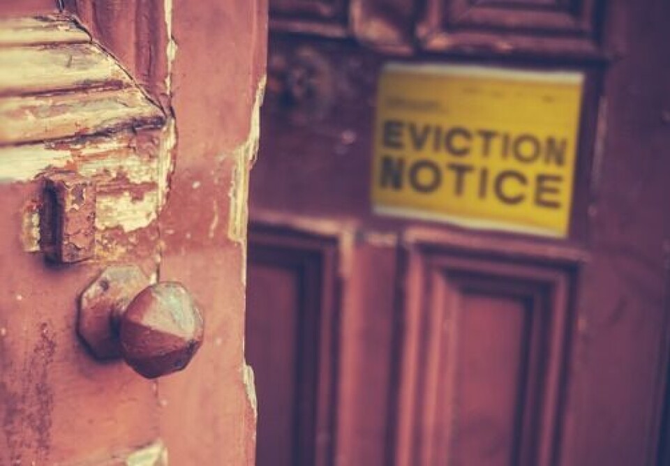 Eviction order ignores statute of limitations