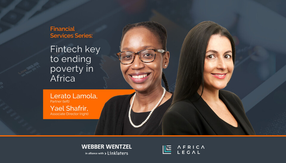 Fintech key to ending poverty in Africa