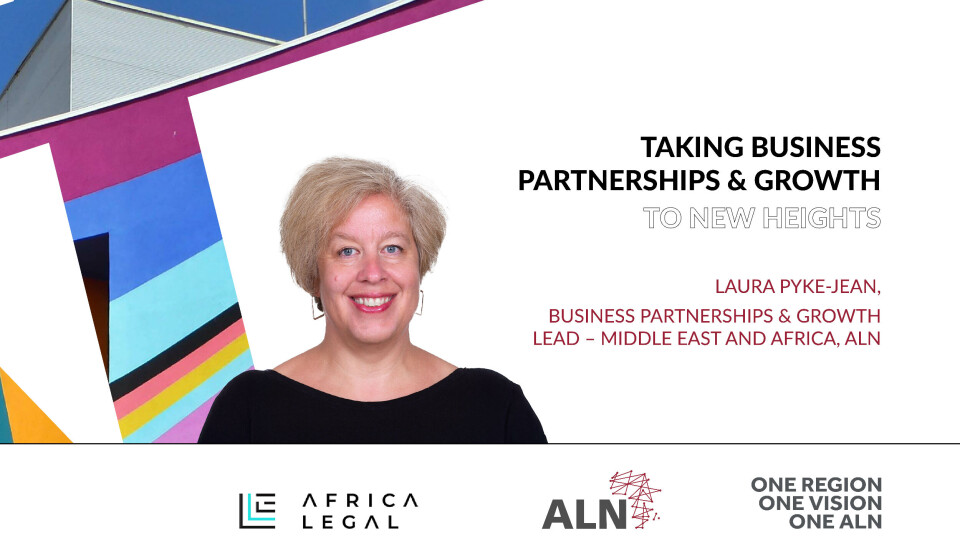 ALN Hires Professional Services Marketing Expert Laura Pyke-Jean to Lead Growth & Integration Across the Middle East and Francophone Africa