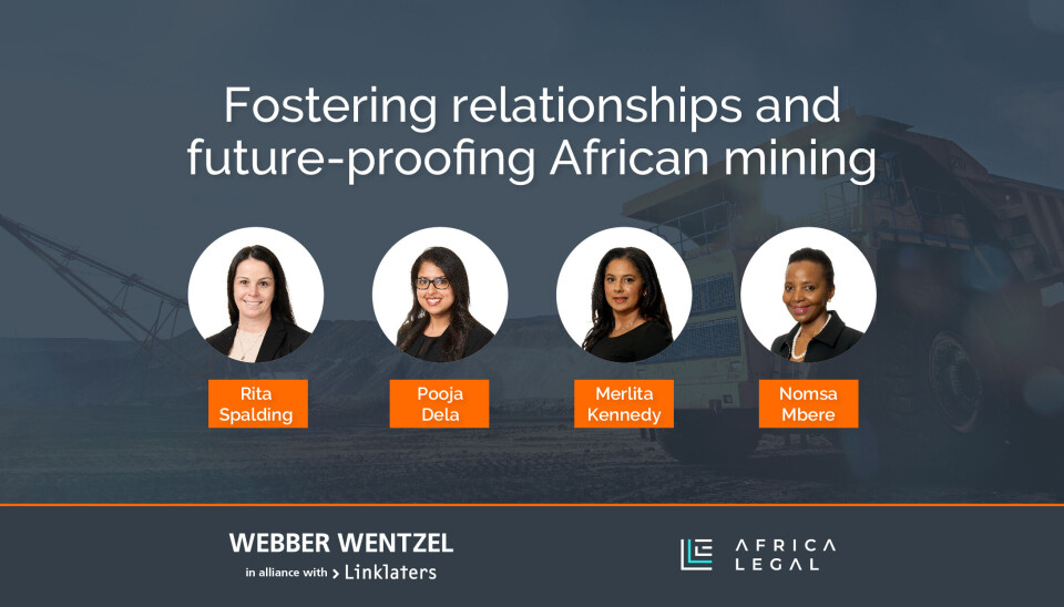 Fostering relationships and future-proofing African mining