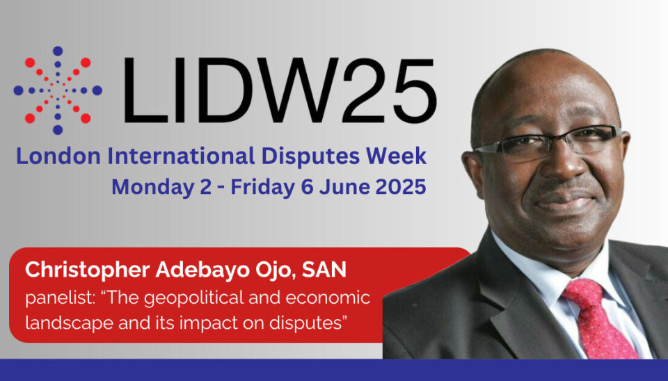 Africa is on the agenda as London International Disputes Week begins