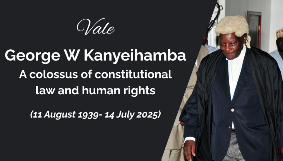 Vale Professor George W Kanyeihamba, 1939-2025: Uganda mourns a ‘colossus’ of constitutional law and human rights
