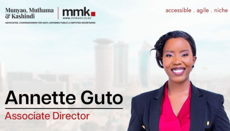 Munyao Muthama & Kashindi adds strength with Annette Bochaberi joining as an Associate Director