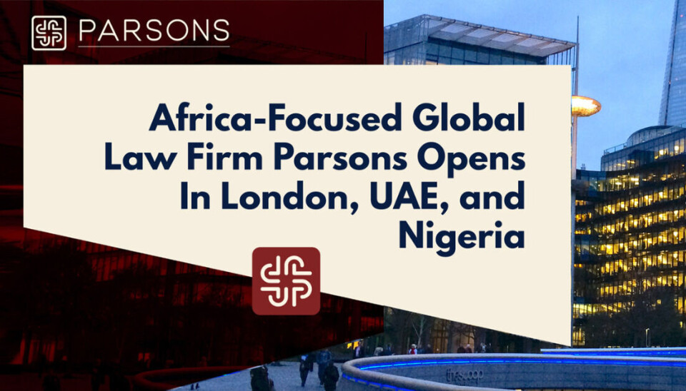 New Africa-focused global firm Parsons aims to help shape the future of transformative projects