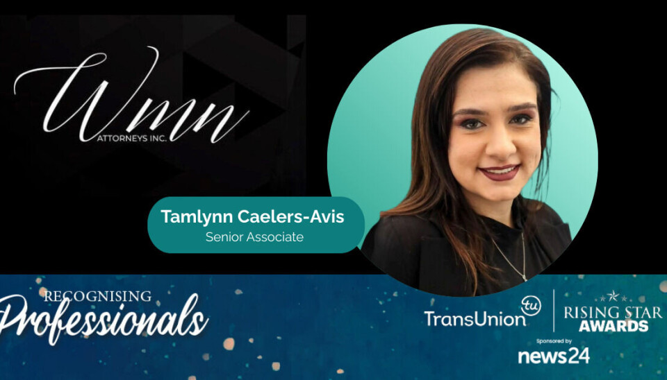South African construction lawyer named a finalist for the 2025 TransUnion Rising Star Awards