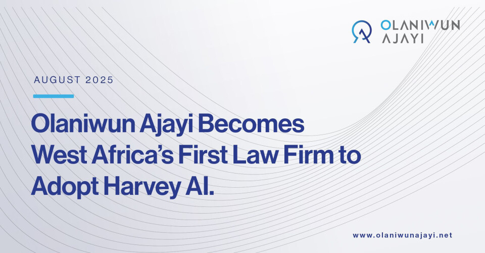 Olaniwun Ajayi becomes West Africa's first law firm to adopt Harvey Al