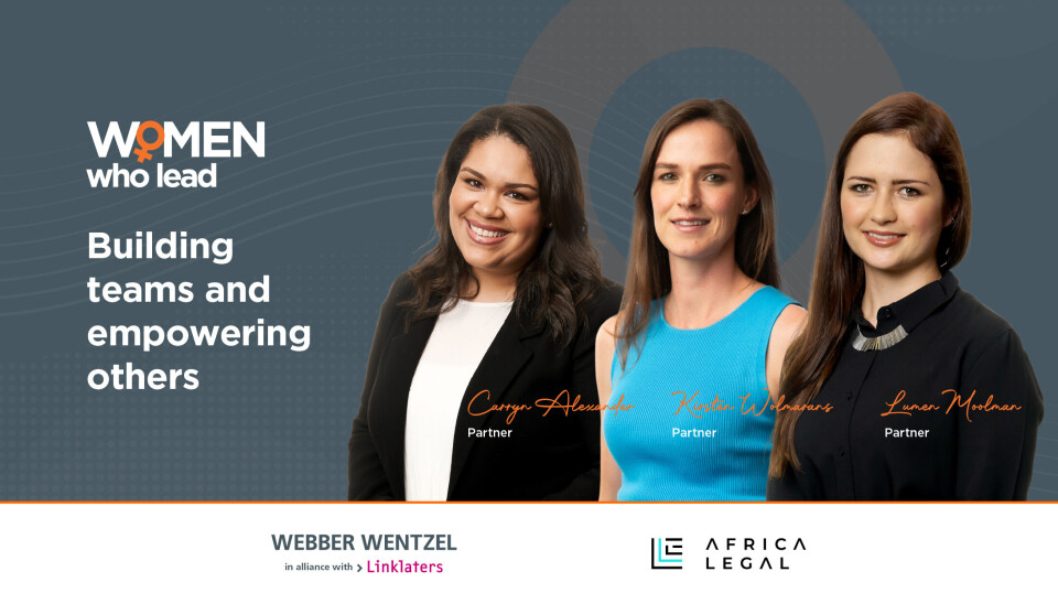 Women’s Month: Building teams and empowering others