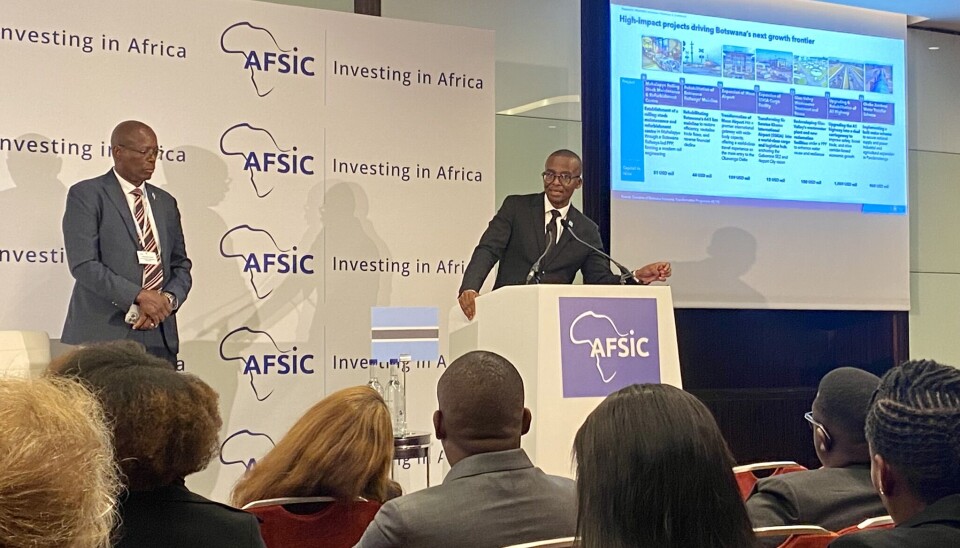 Vice President and Minister of Finance of Botswana, Ndaba Nkosinathi Gaolathe, stressed the importance of partnerships for African nations