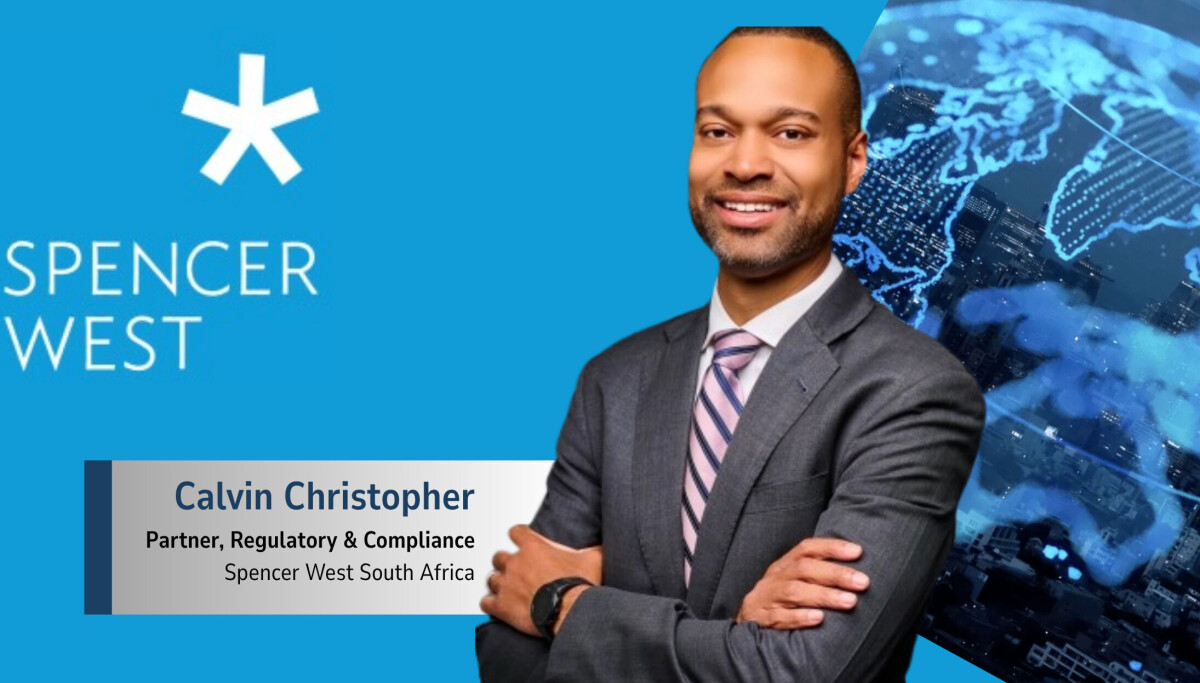 Calvin Christopher Rudd Calvin Christopher joins Spencer West as regulatory and compliance ...